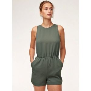 Green Short Jumper/ Romper from Aritzia